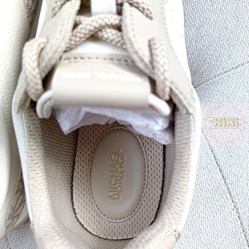 Michael Kors Essex Mixed-Media Trainer - Picture 11 of 12
